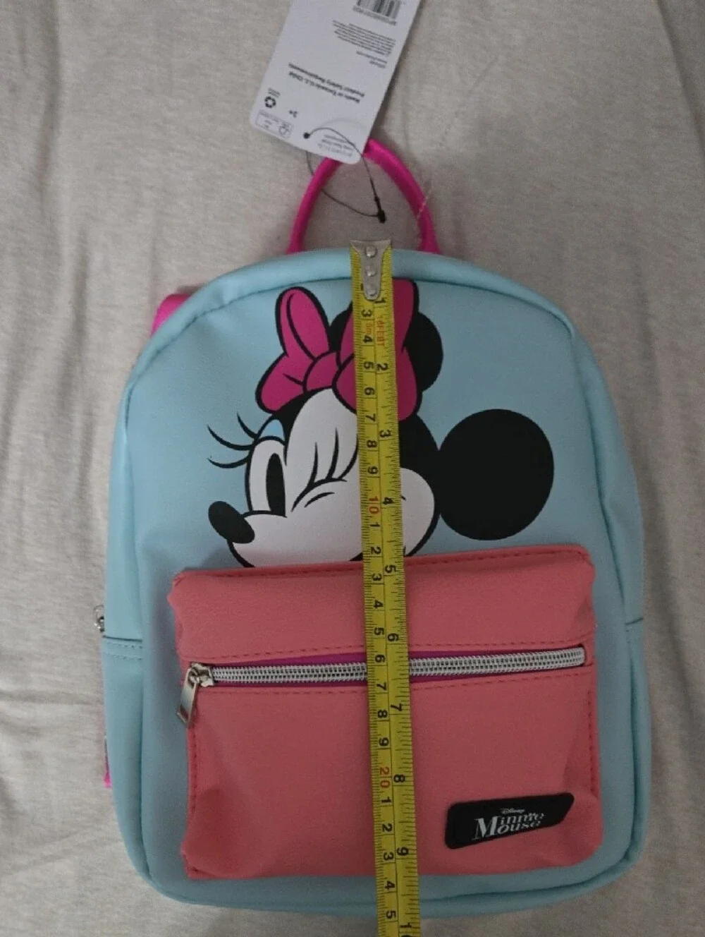 Disney Minnie Mouse Backpack - Light Blue & Pink